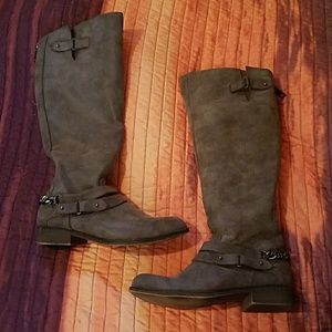 Madden Girl Taupe Boots!